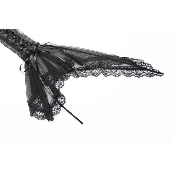 Romantic Delusions Pentagram Lace Top - Picture 8 of 9